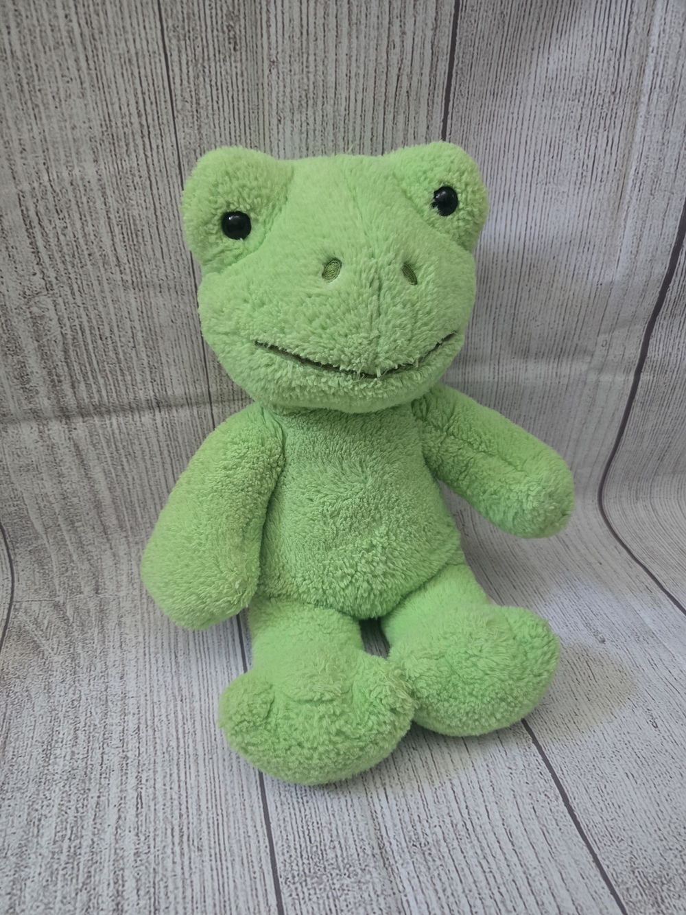 Build-A-Bear Bright Green Plush Frog
